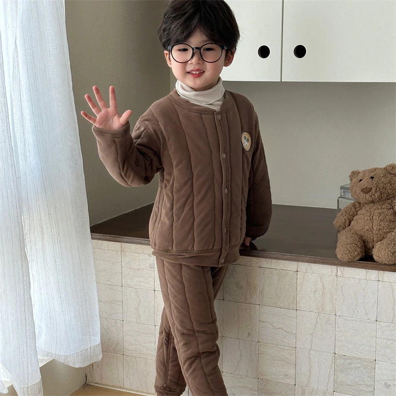 乔治蓝乔儿童 加厚冬天校服校服神器裤子1800