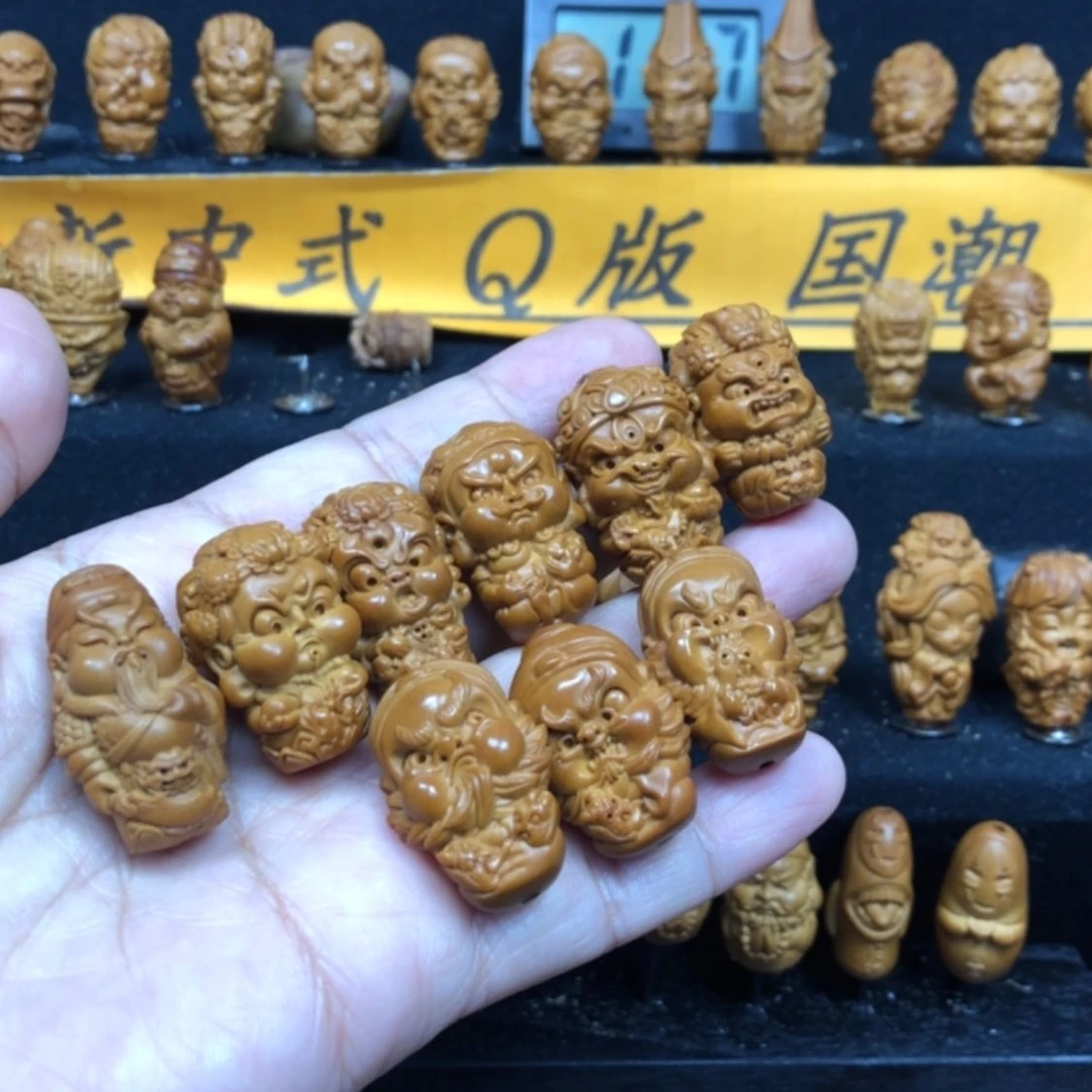 【闪购商品】橄榄核手串/手链看***儿9颗橄榄核