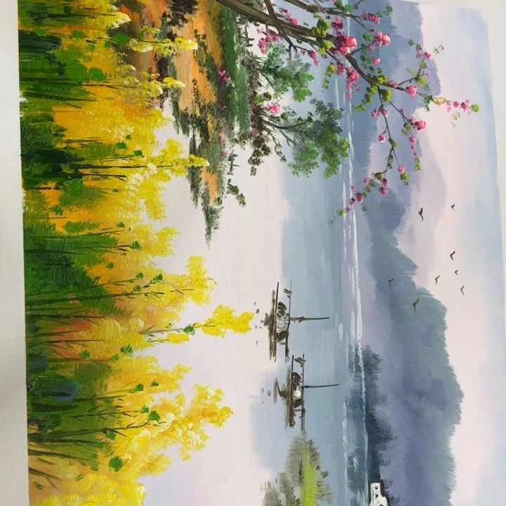 油画我是一个很喜欢