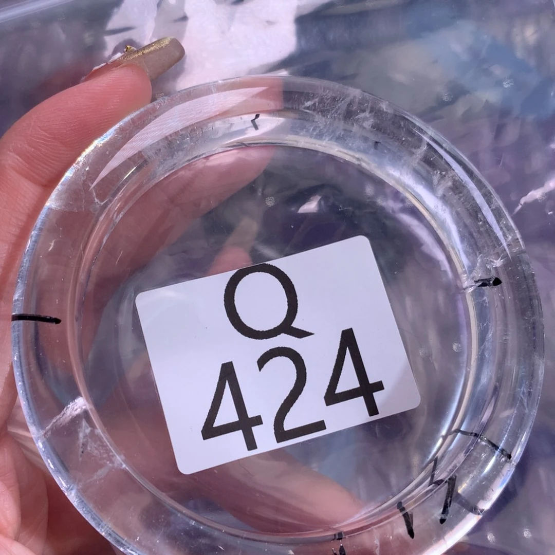 水晶手镯未镶嵌手镯424-61