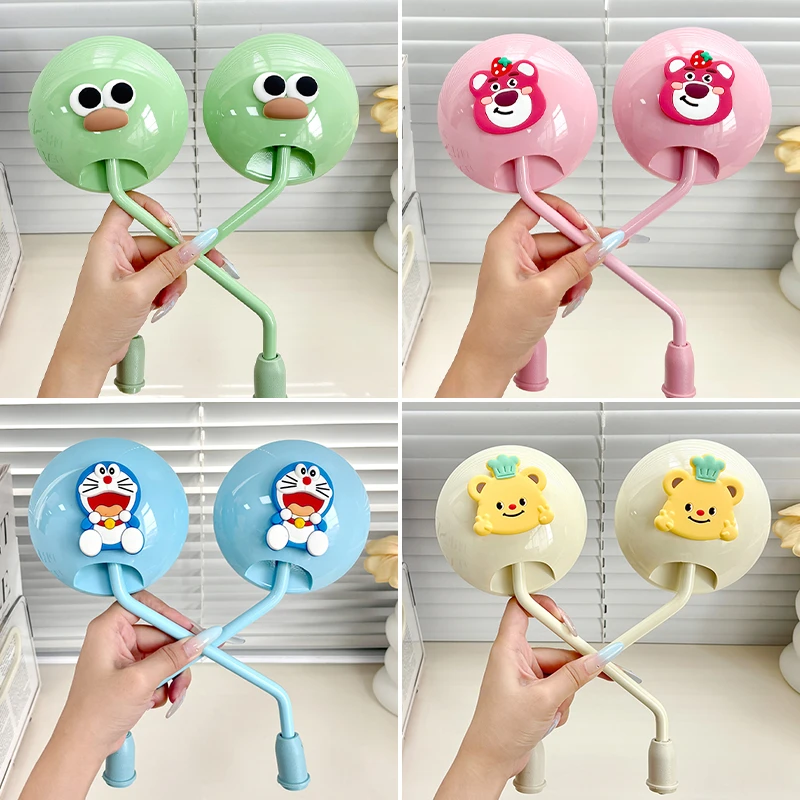 电动车后视镜通用电瓶自行车后视镜子装饰小配件粉色雅迪爱玛台铃