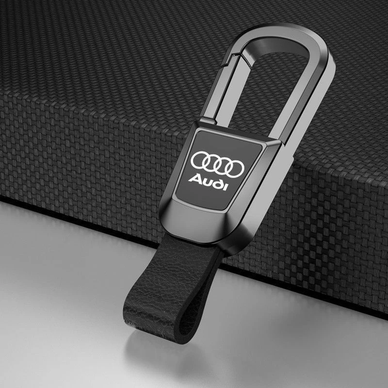 头层牛皮汽车钥匙扣男士实用锁匙扣挂饰高颜值防丢钥匙链挂件