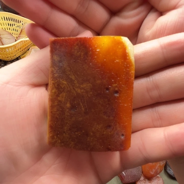 定制琥珀未镶嵌嘉****架纯天然蜜蜡吊坠