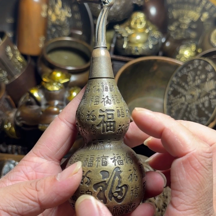 铜器摆件收收藏藏