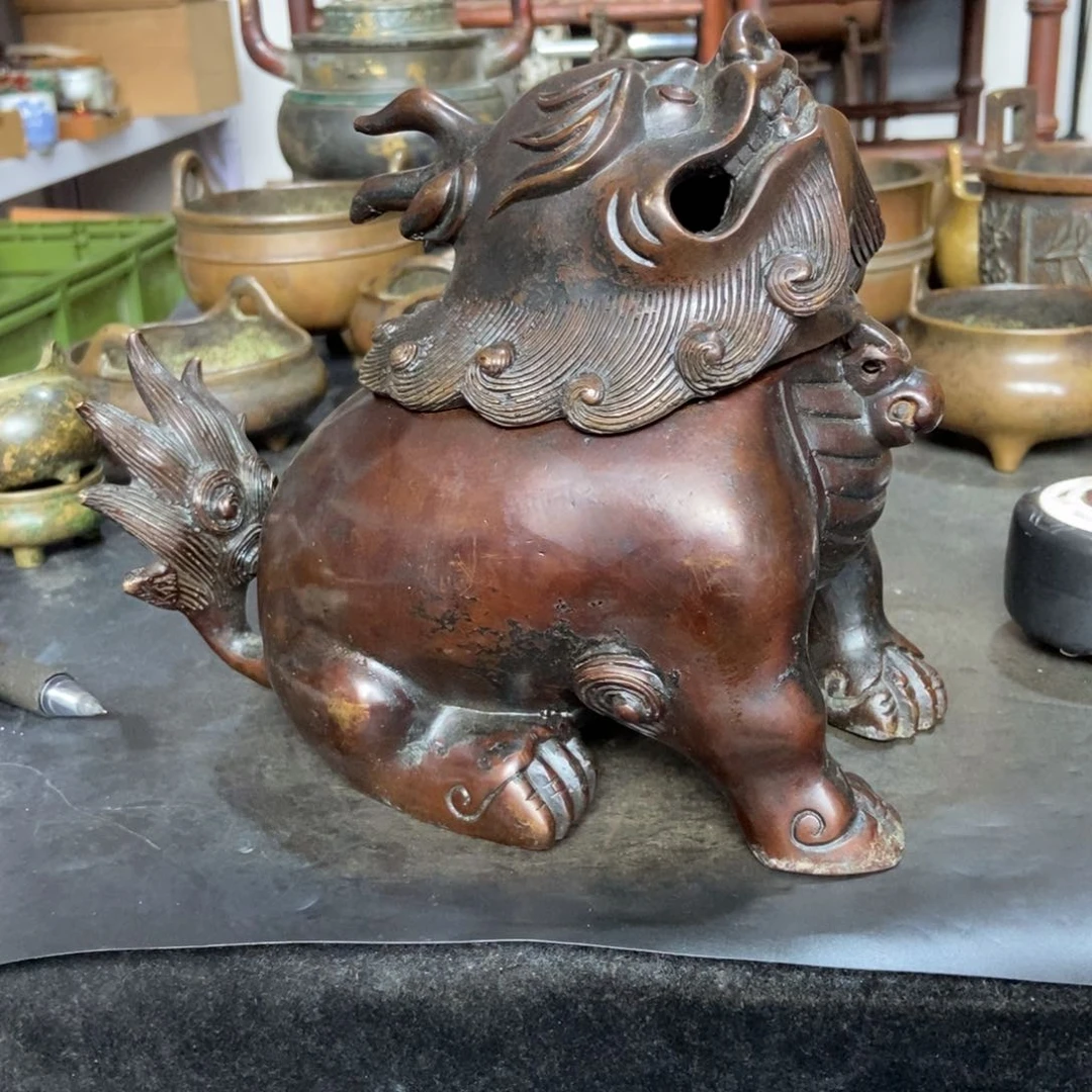 铜器工艺品摆件香炉材料