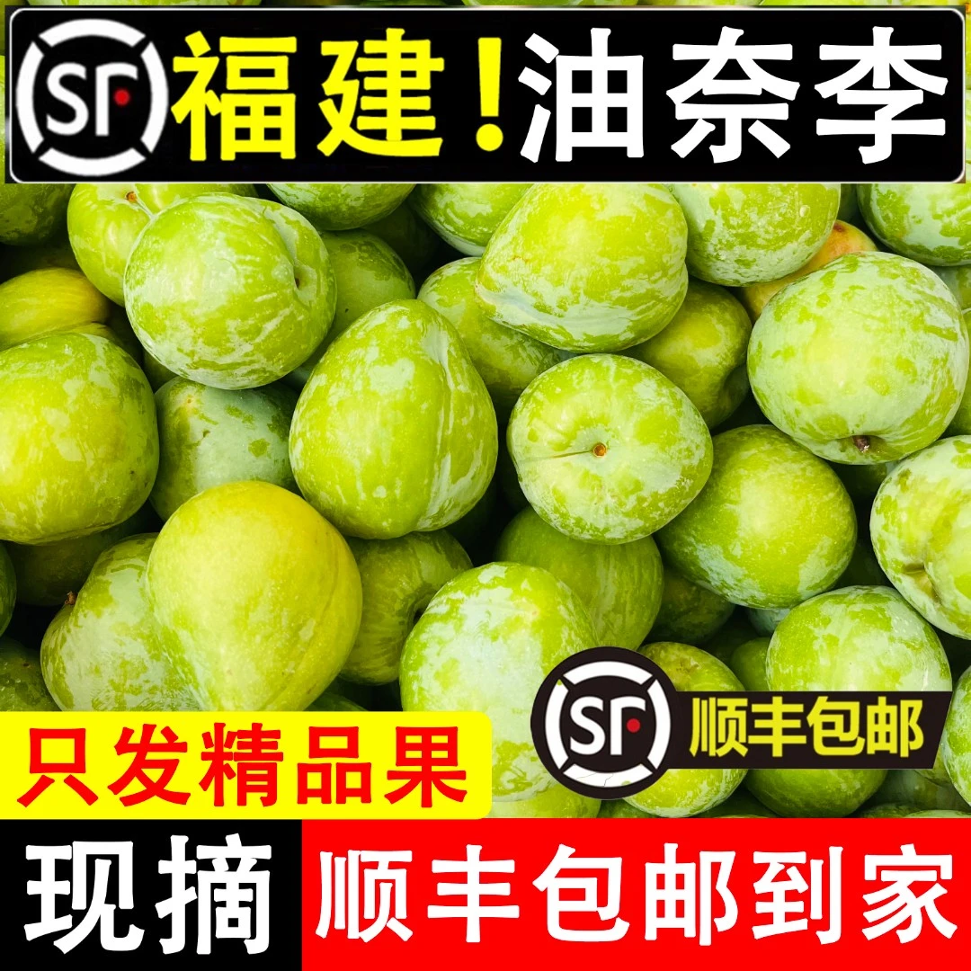 【福利价】青脆油奈李新鲜水果当季孕妇脆甜现摘武平奈子顺丰包邮