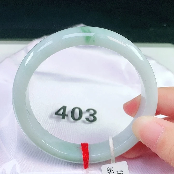 翡翠未镶嵌手镯62.8