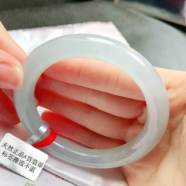 翡翠未镶嵌手镯缅甸天然a货翡翠手镯