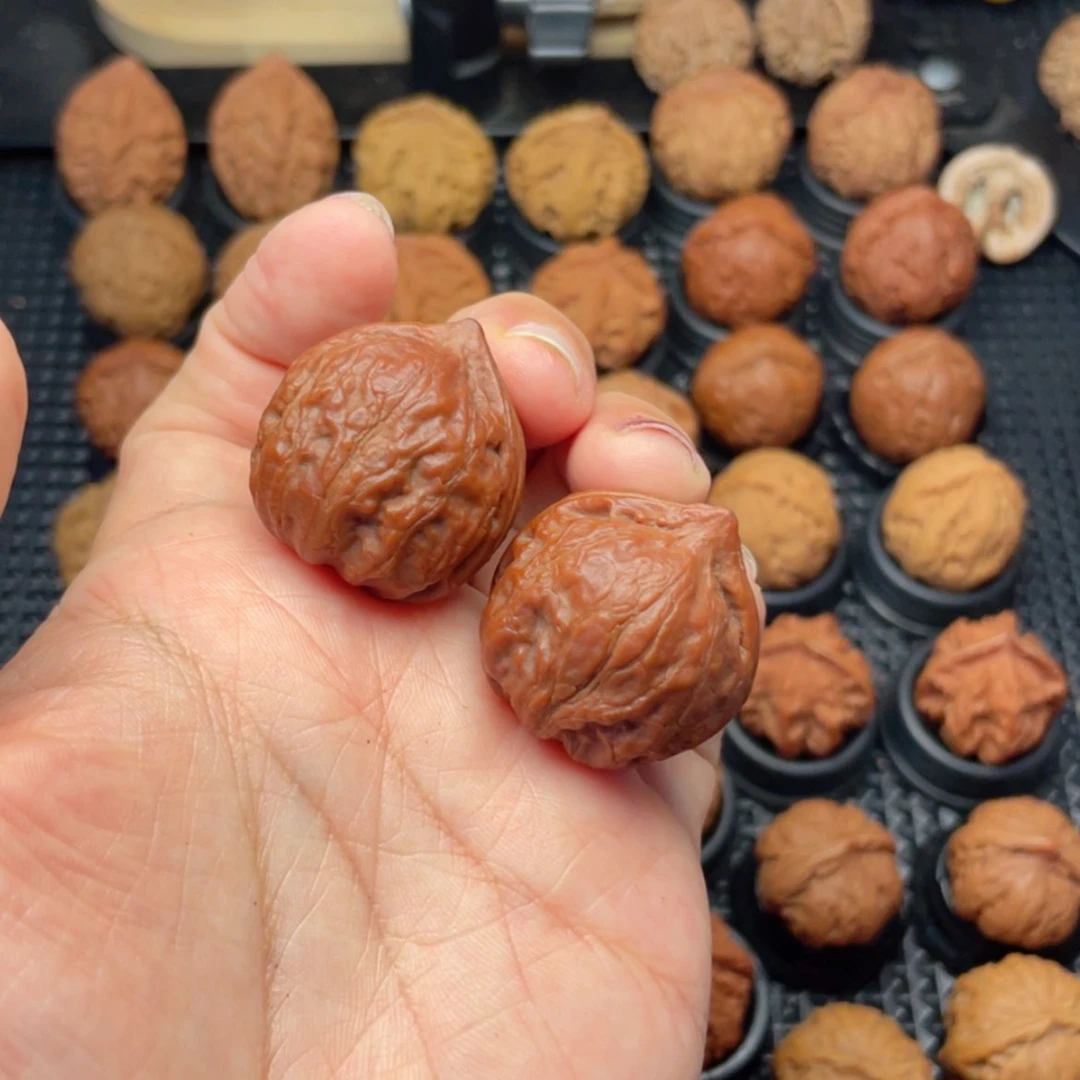 【闪购商品】把件文玩核桃红桃
