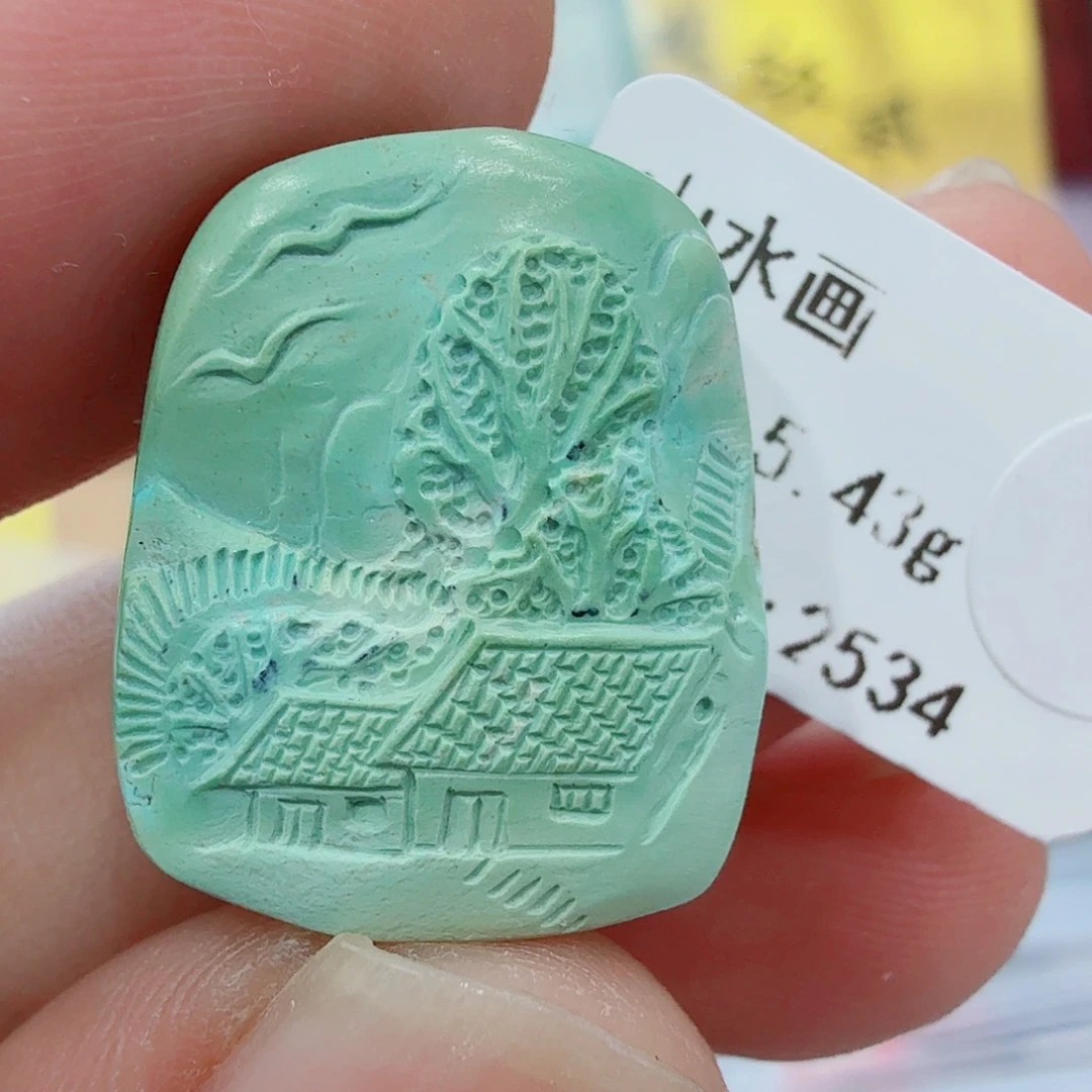 未镶嵌绿松石配饰