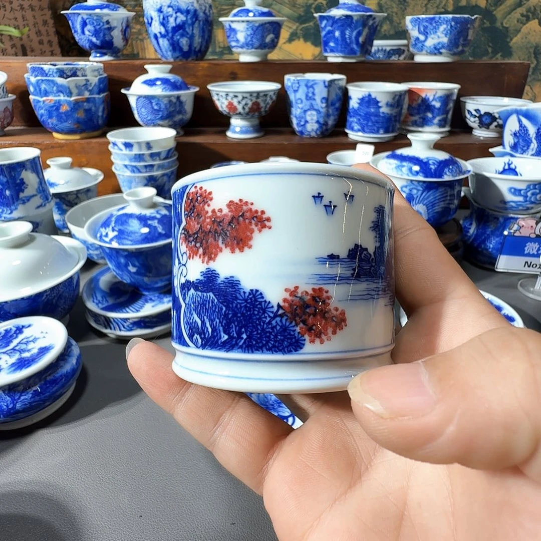 @****泥塑主人杯手工手绘