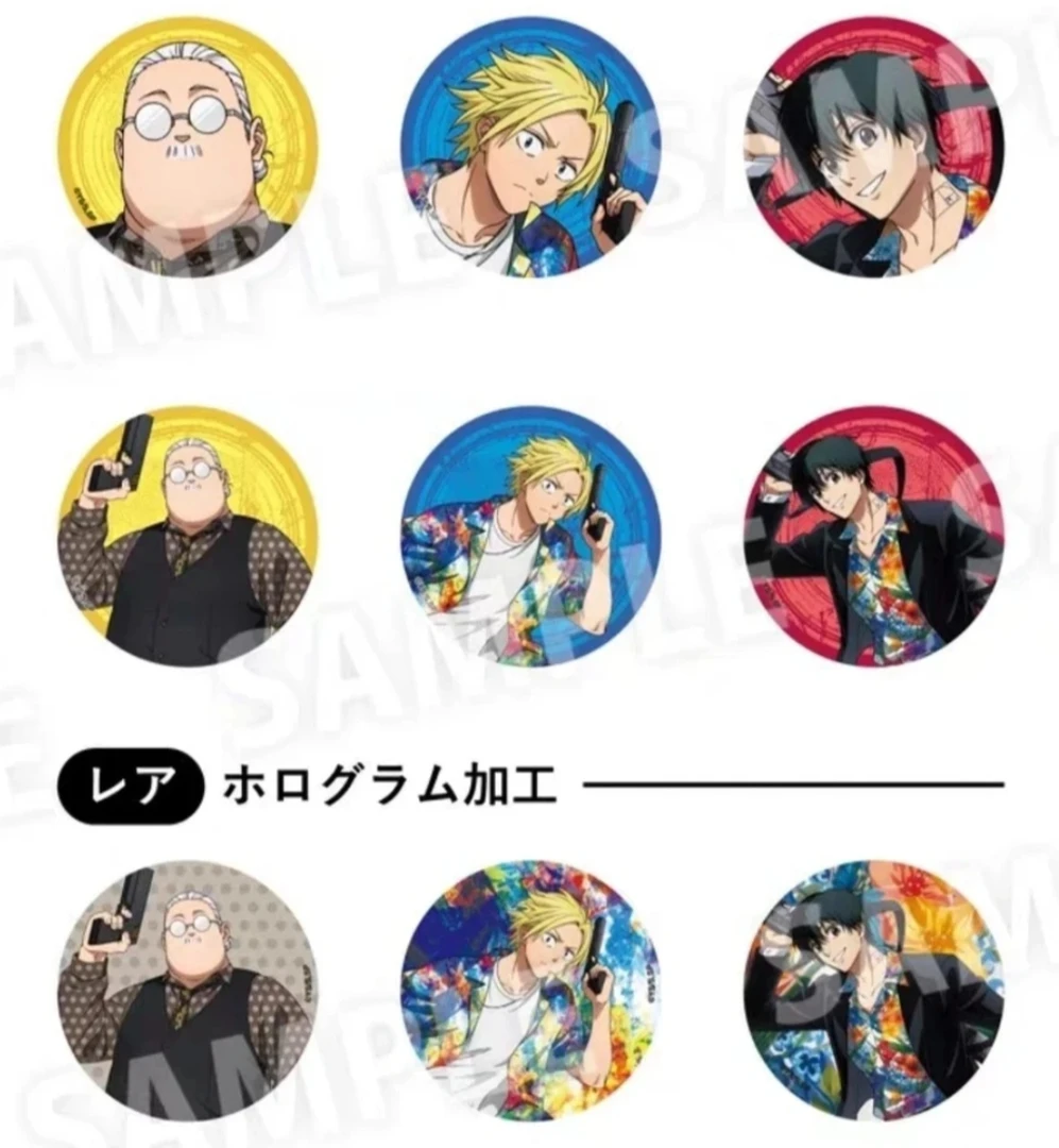 【坂本日常】TSUTAYA场贩吧唧徽章