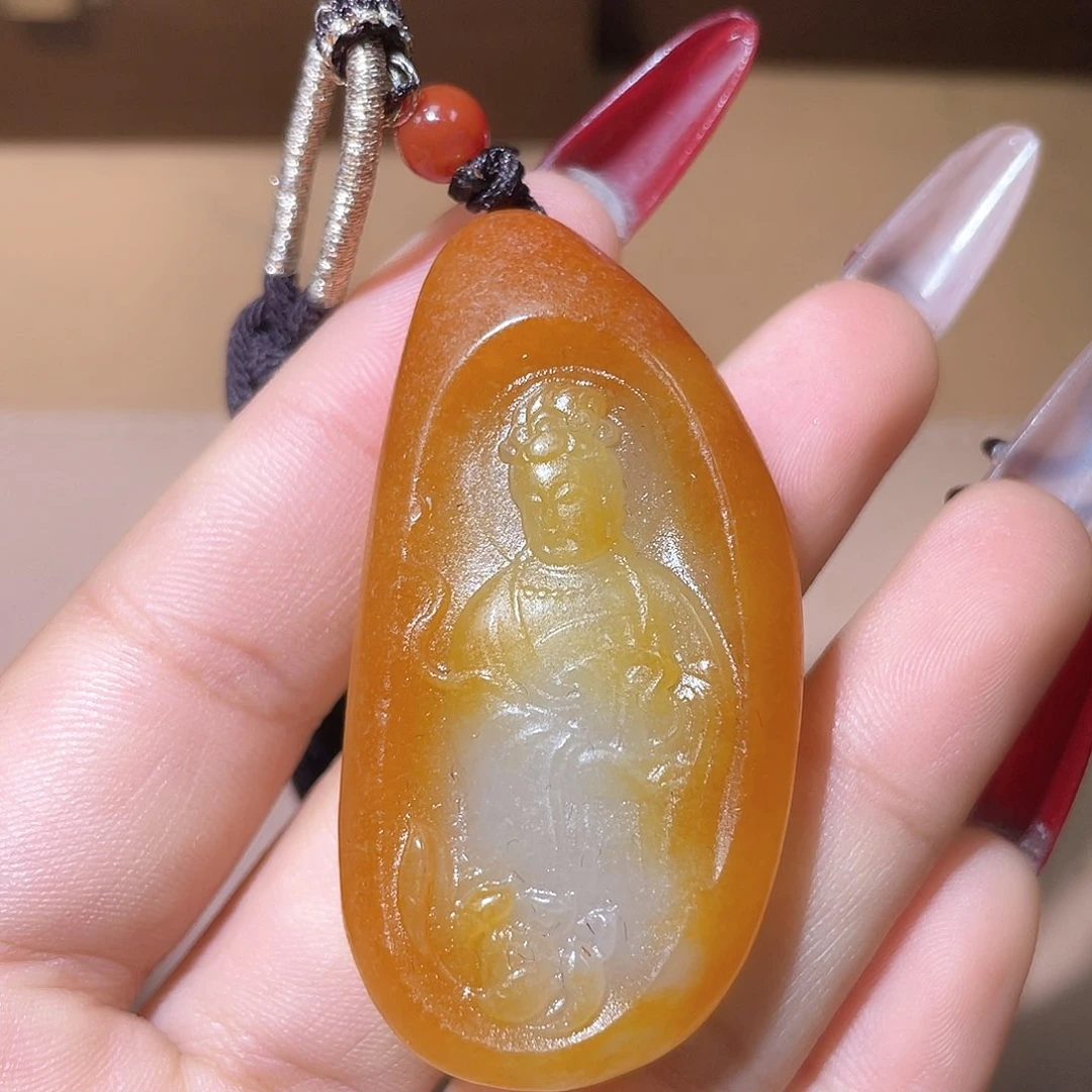 和田玉颈饰未镶嵌A7