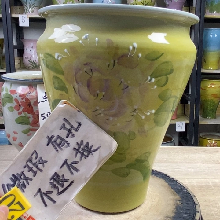 景德镇高温陶瓷花盆