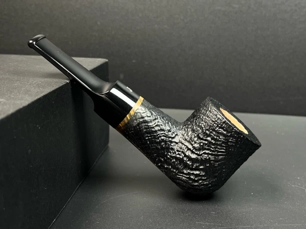 意大利雅克博石楠木手工烟斗（内径21.1斗深38.1长134.5）