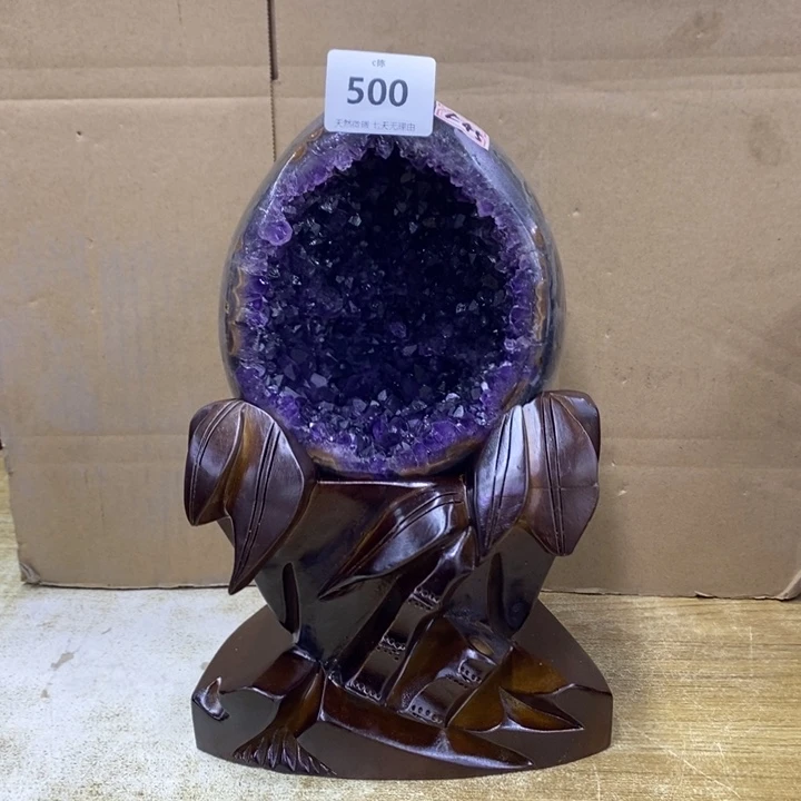 紫水晶未镶嵌水晶A****a500