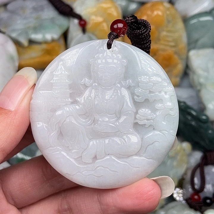 颈饰未镶嵌翡翠翡翠