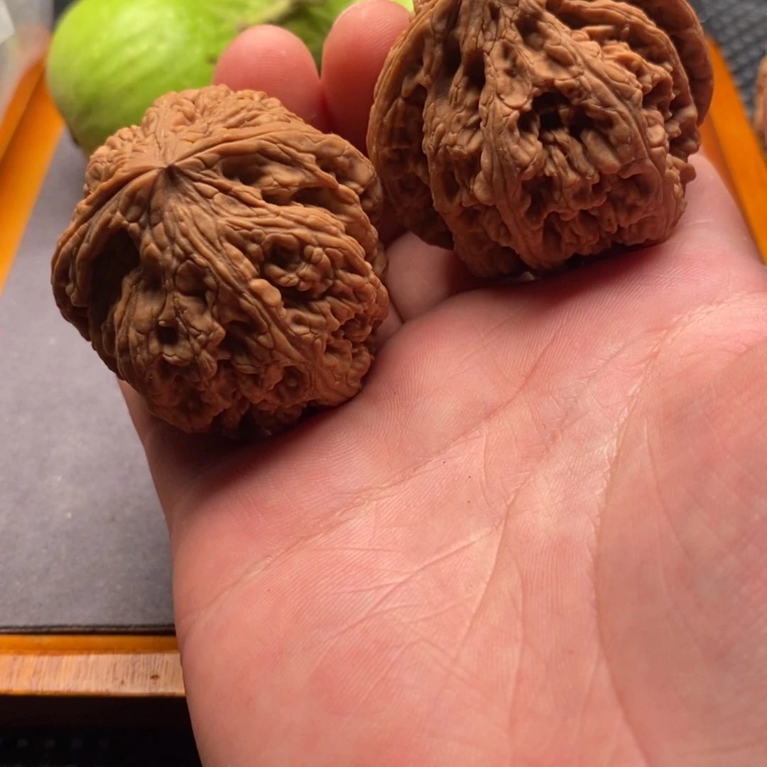 文玩核桃精品对全品44球筋