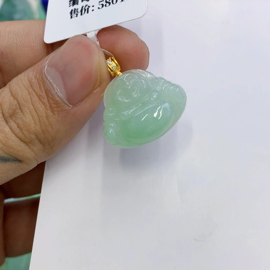 未镶嵌挂件翡翠翡翠