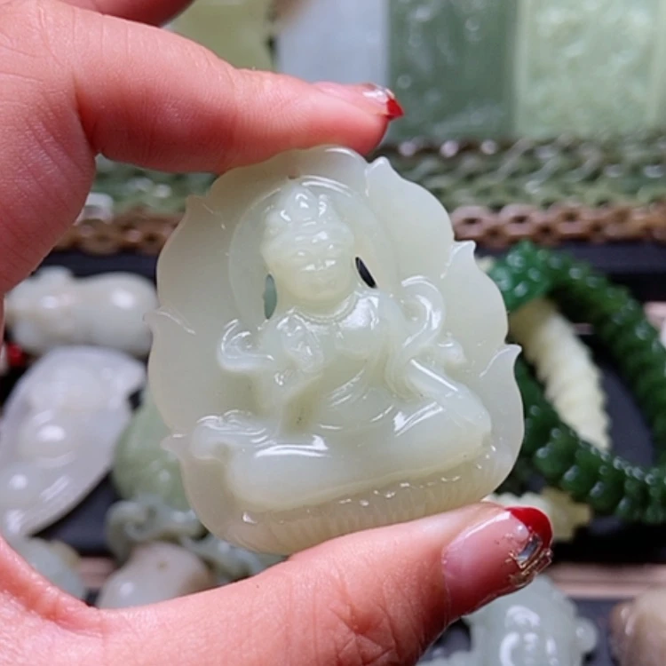 【闪购商品】和田玉未镶嵌颈饰发****g