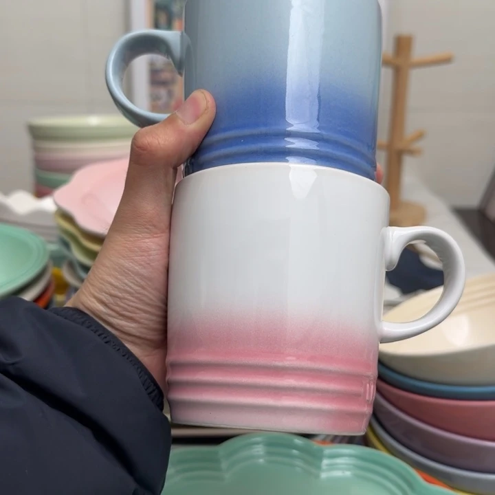 瓷片微瑕2个福利杯子