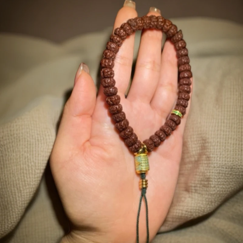 金刚菩提纯血老树王矮桩飞碟单圈（绿五条）