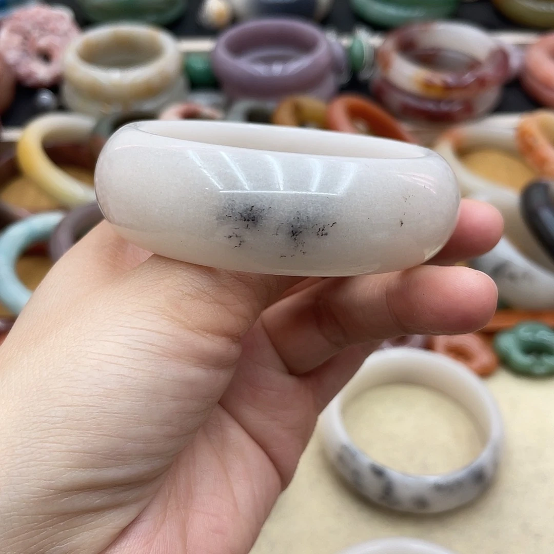 石英质玉圈口59未镶嵌