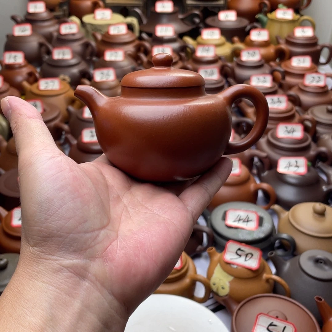 紫砂茶壶宜兴紫砂全手工