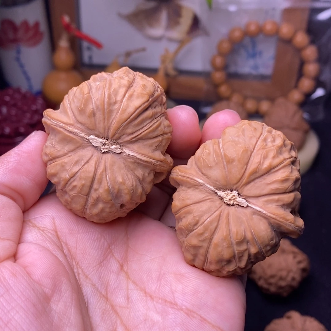 把件文玩核桃42南瓜墩