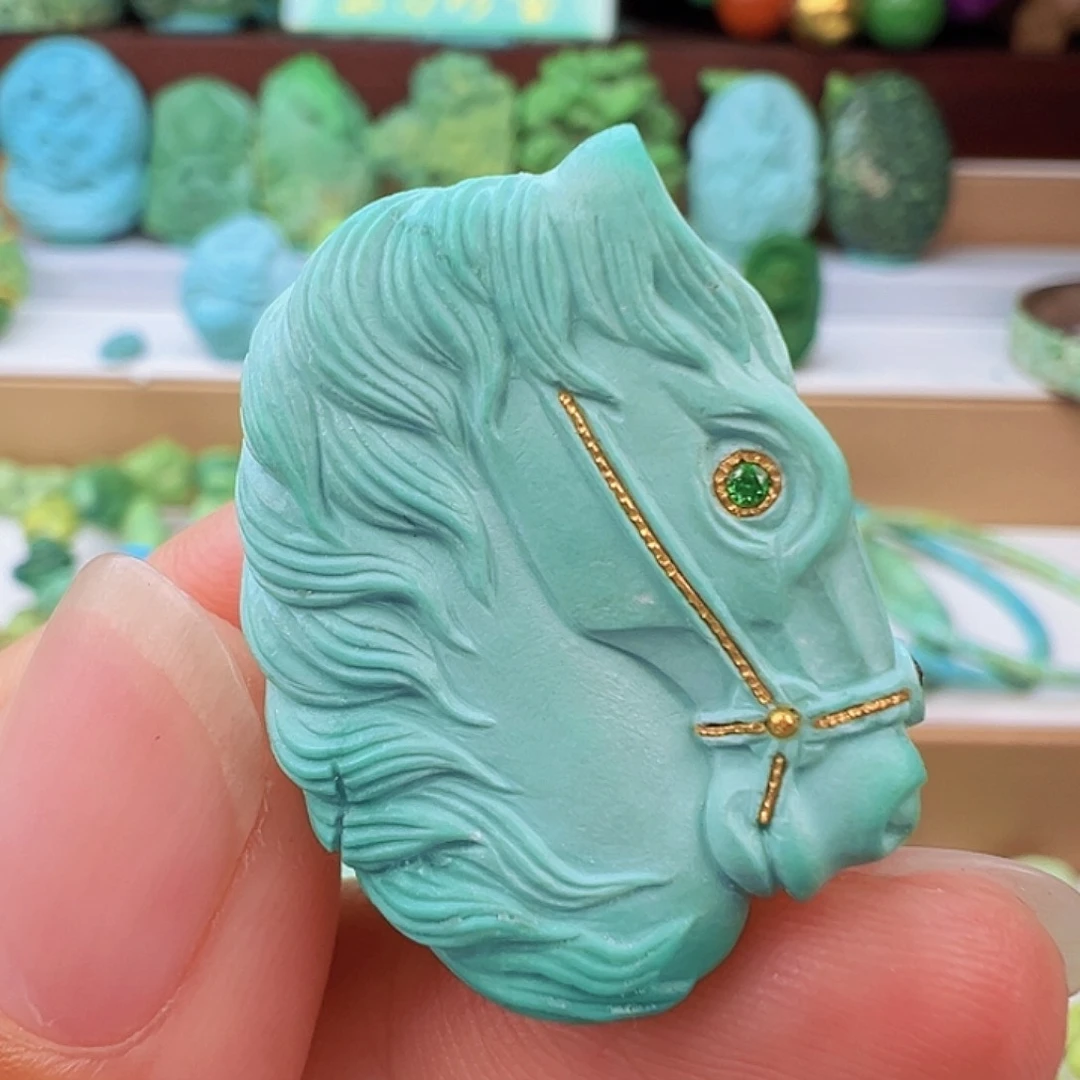 未镶嵌绿松石项链