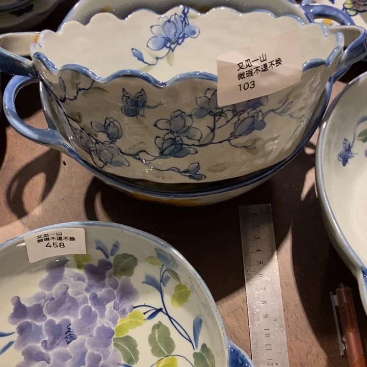青花瓷景德镇陶瓷深盘