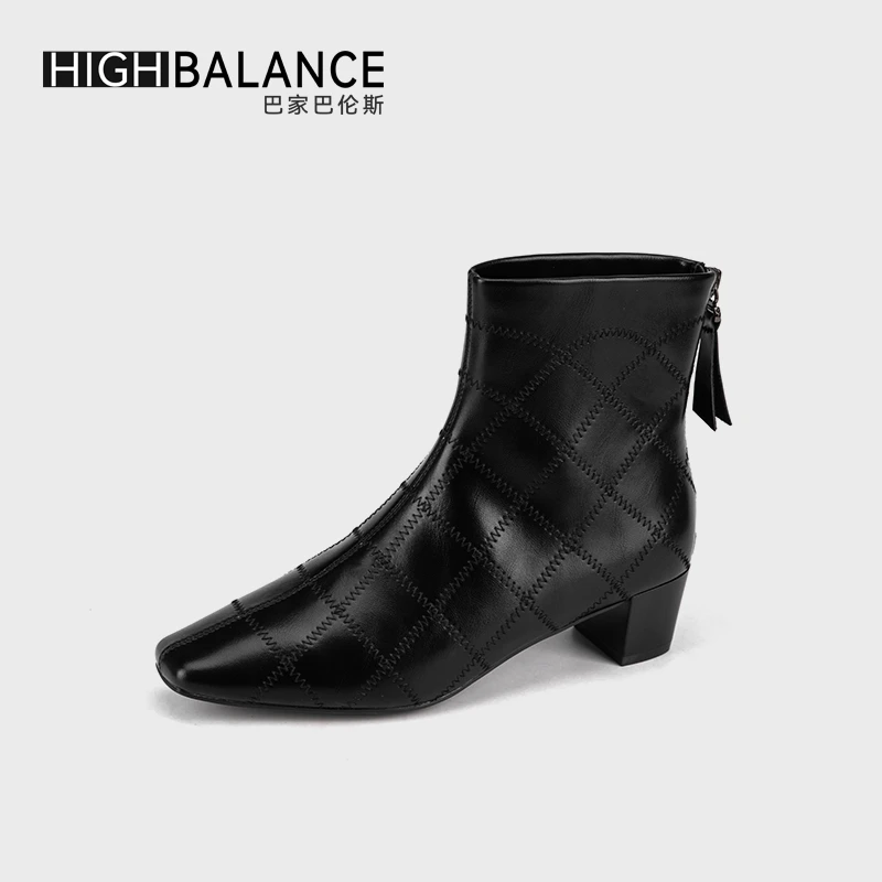 HIGH BALNCE/6688189时尚靴粗跟女靴子B