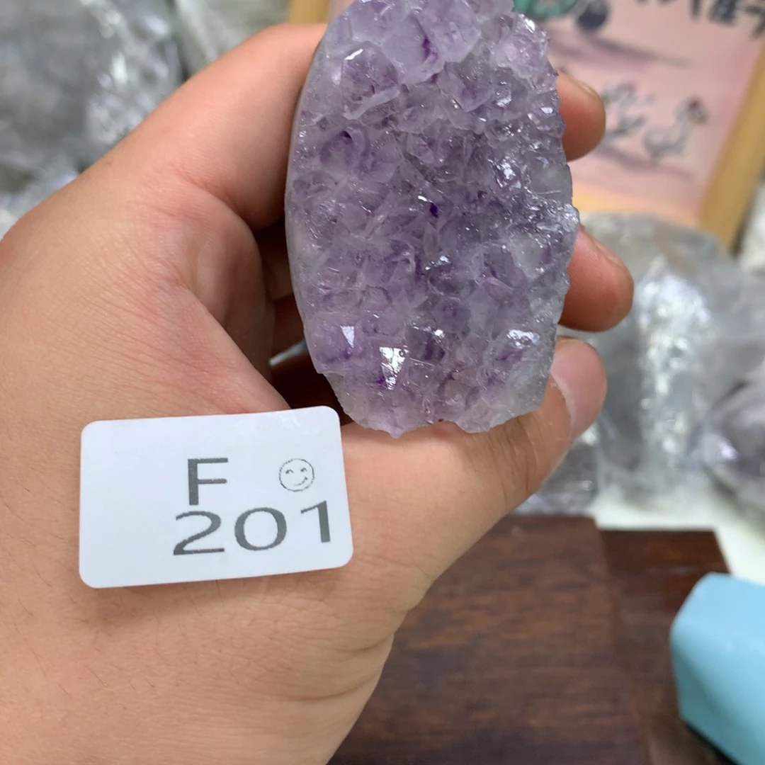 未镶嵌摆件紫晶水晶