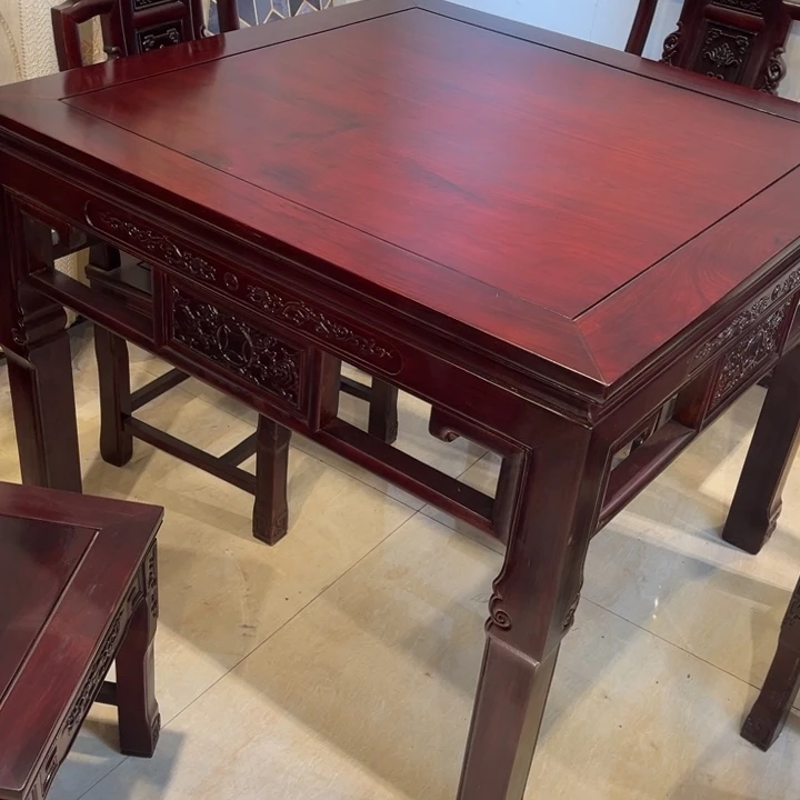 花梨木类家具星**～刺猬紫檀八仙桌