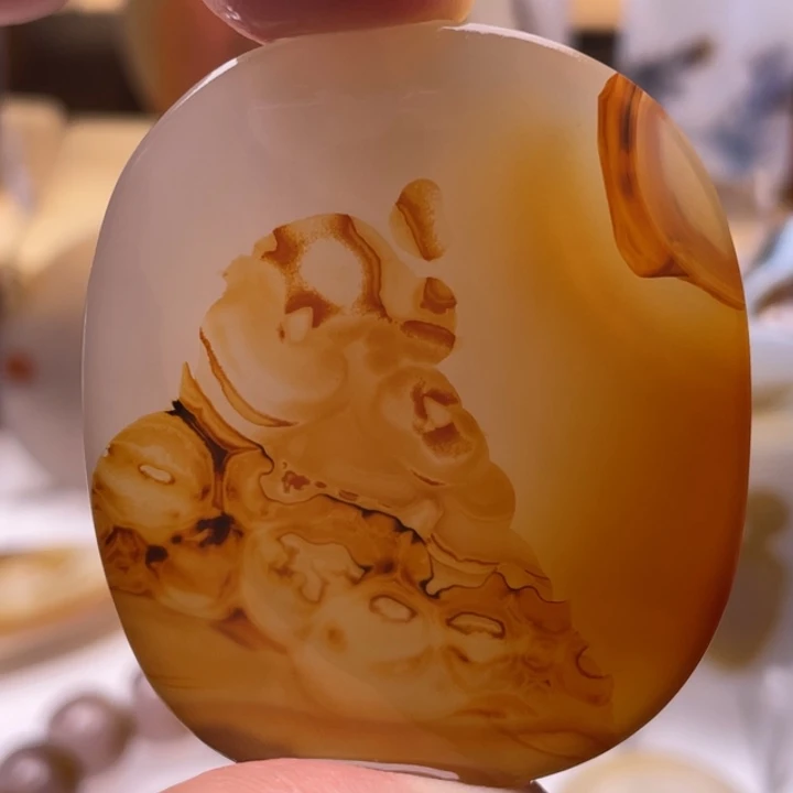 玛瑙/玉髓未镶嵌吊坠(不含链)