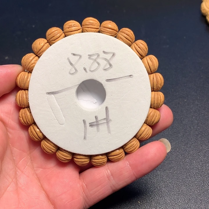 老***岐桃核吊坠1号健健康康了