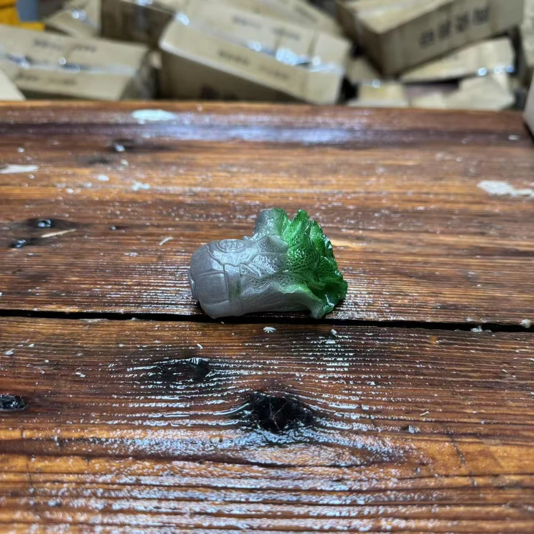 【闪购商品】变色白菜茶宠摆件