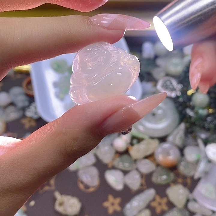 翡翠散珠天然缅甸翡翠A货