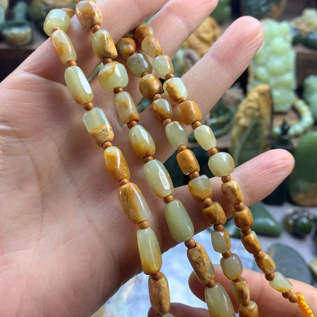 未镶嵌岫岩河磨玉（透闪石质玉）珠宝奇石