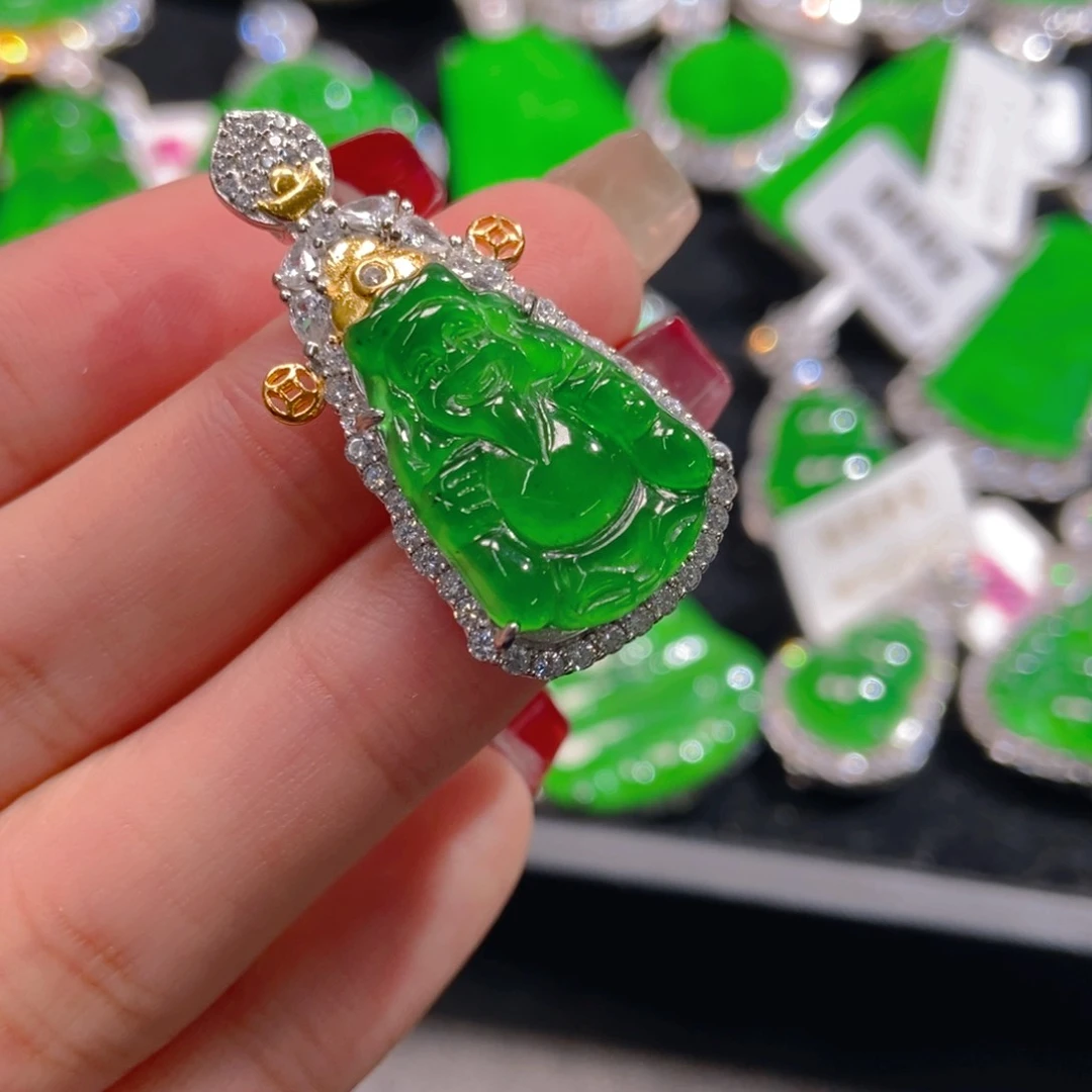 翡翠吊坠(不含链)未镶嵌