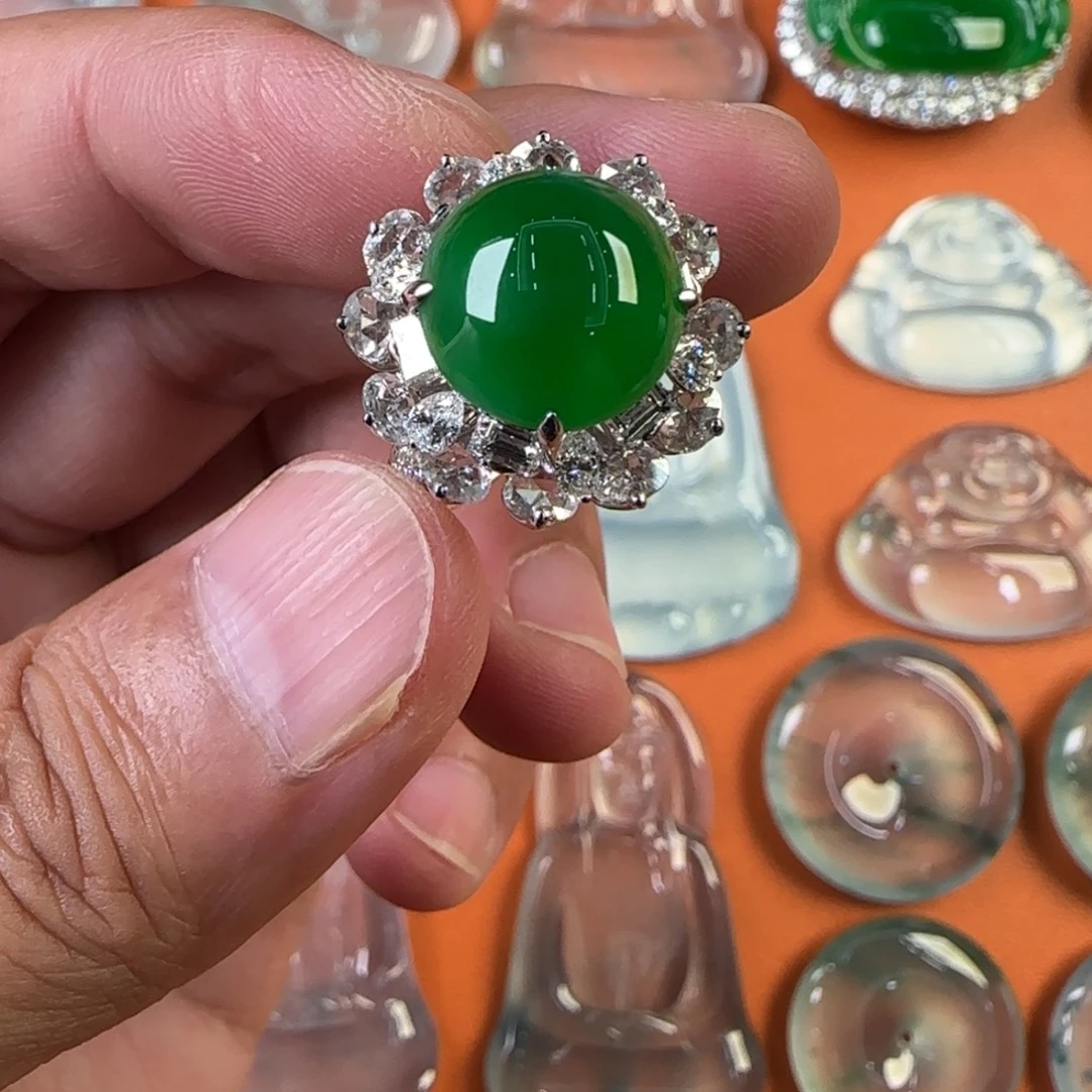 未镶嵌定制翡翠天然