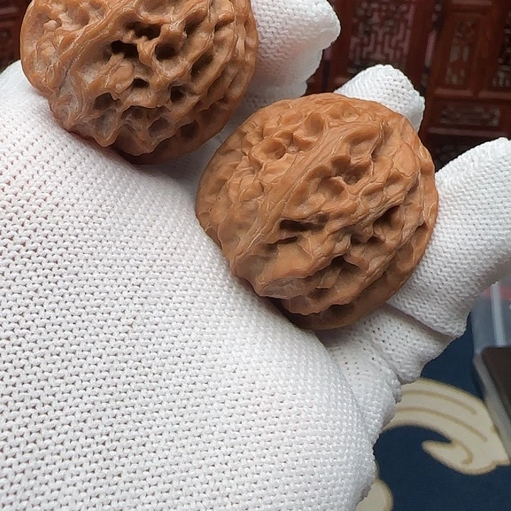 文玩核桃吊坠全品苹果园全家福三维同尺34福利