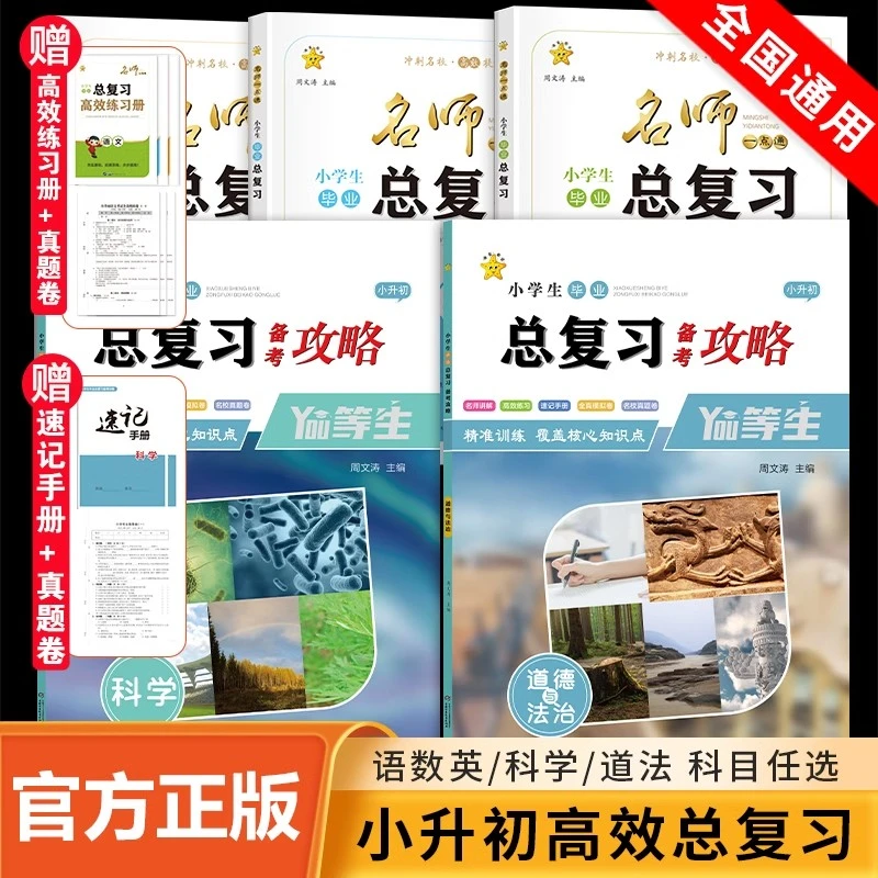 2025道德与法治科学小学毕业总复习水平测试卷小升初专项突破训练