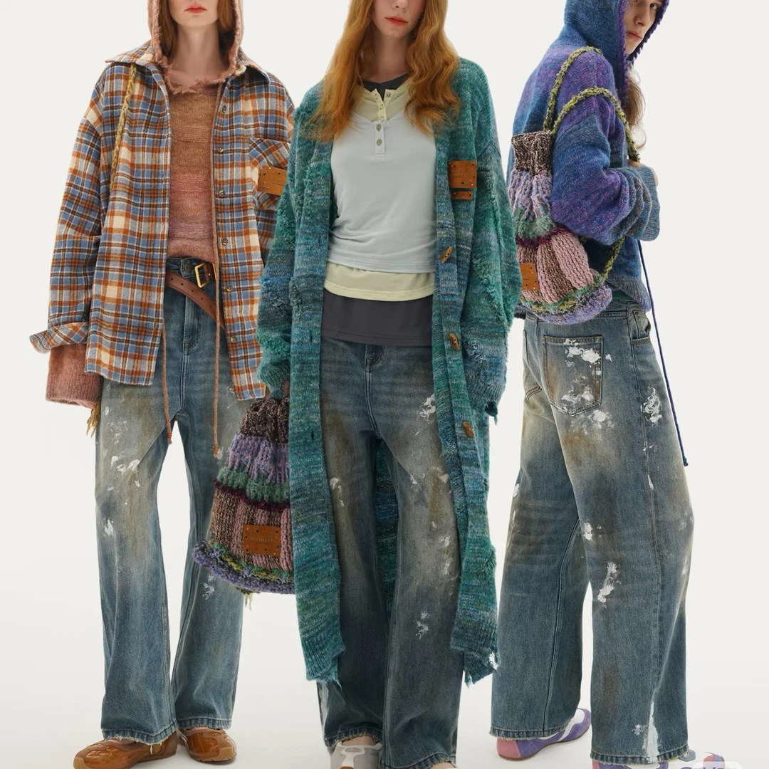 非主图款【日照紫山好运常伴】拍2条送皮带部分默认微瑕牛仔裤