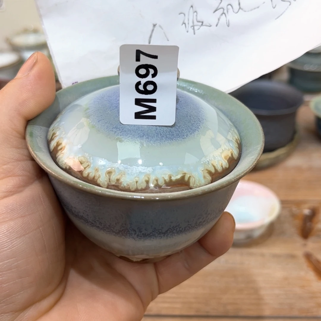 茶杯朱泥家**心陶瓷艺术品
