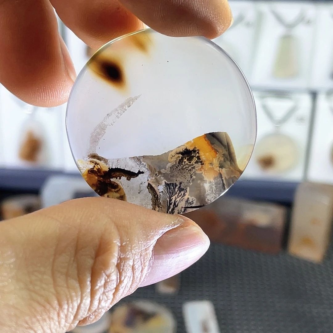 玛瑙/玉髓珠宝奇石未镶嵌木**九