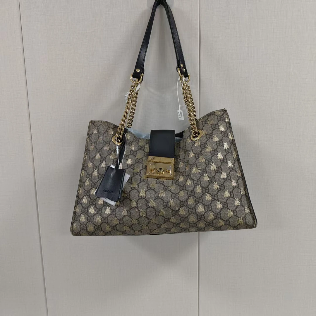 95新 GUCCI/古驰 G专属/古驰padlock单肩包/20224