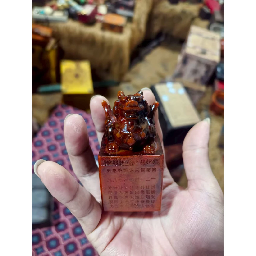貔貅印章摆件（佳佳甄选）