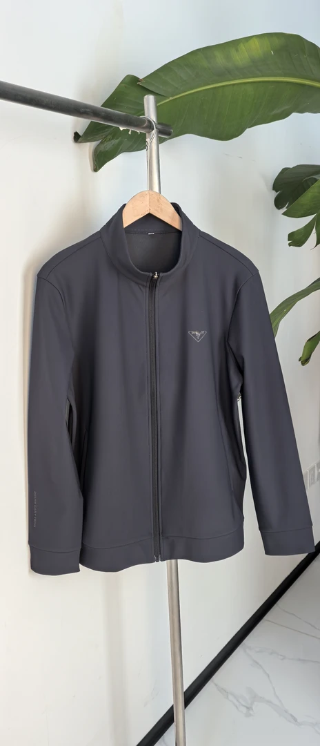 【乐见自营】D869-DRE*高端商务时尚春秋款男士立领夹克外套D869