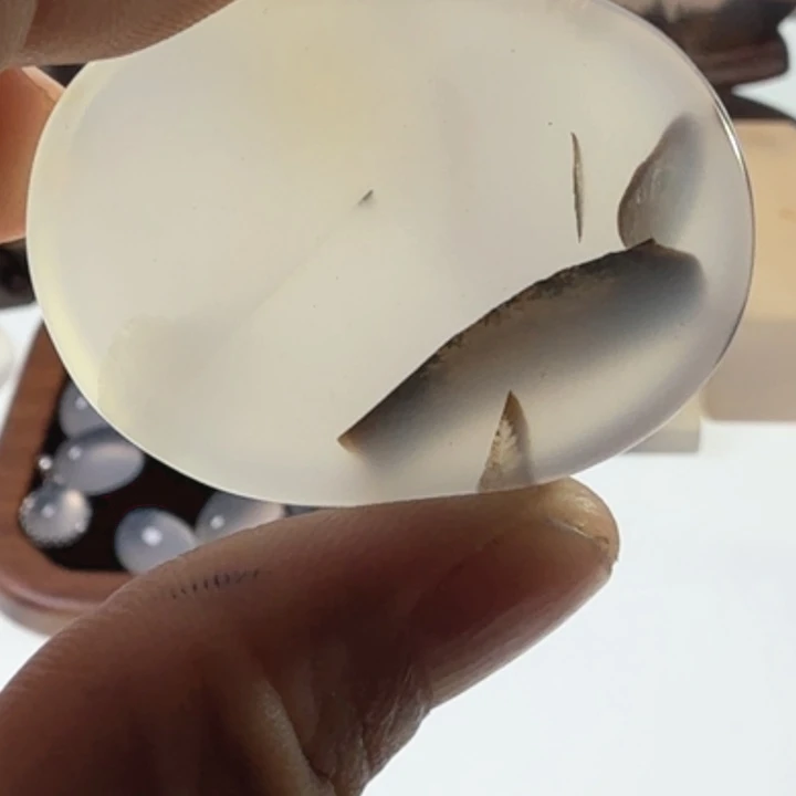 未镶嵌玛瑙/玉髓珠宝半成品